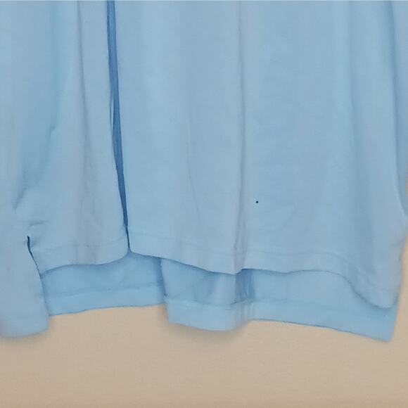 Adidas Polo Shirt Mens 2XL Blue Climacool Short Sleeve Hawaii Prince Golf Club - Picture 4 of 10